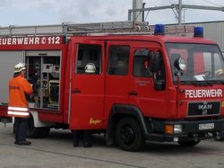 Löschfahrzeug der Feuerwehr Attenweiler